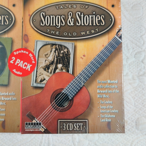 Tales Of The Old West Villains And Adventures Songs And Stories Brand New Sealed - Picture 3 of 7